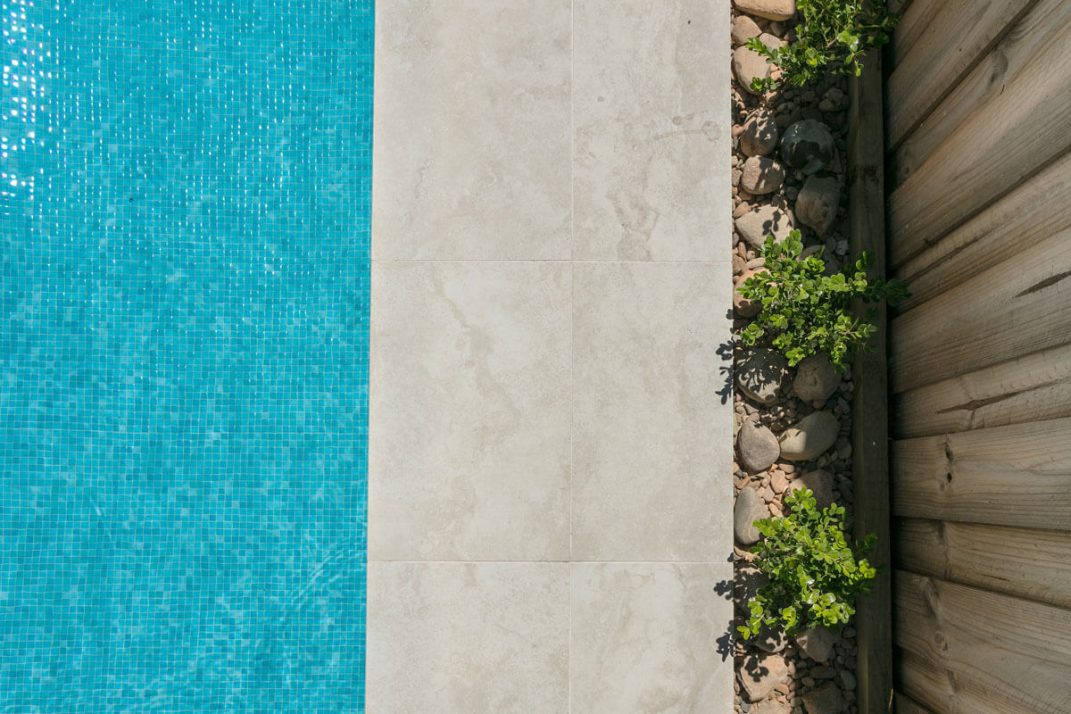 Ivory Porcelain Pavers 12