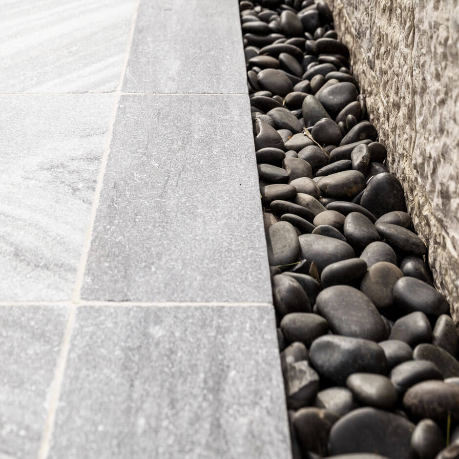 Polished Garden Pebbles Footer 1