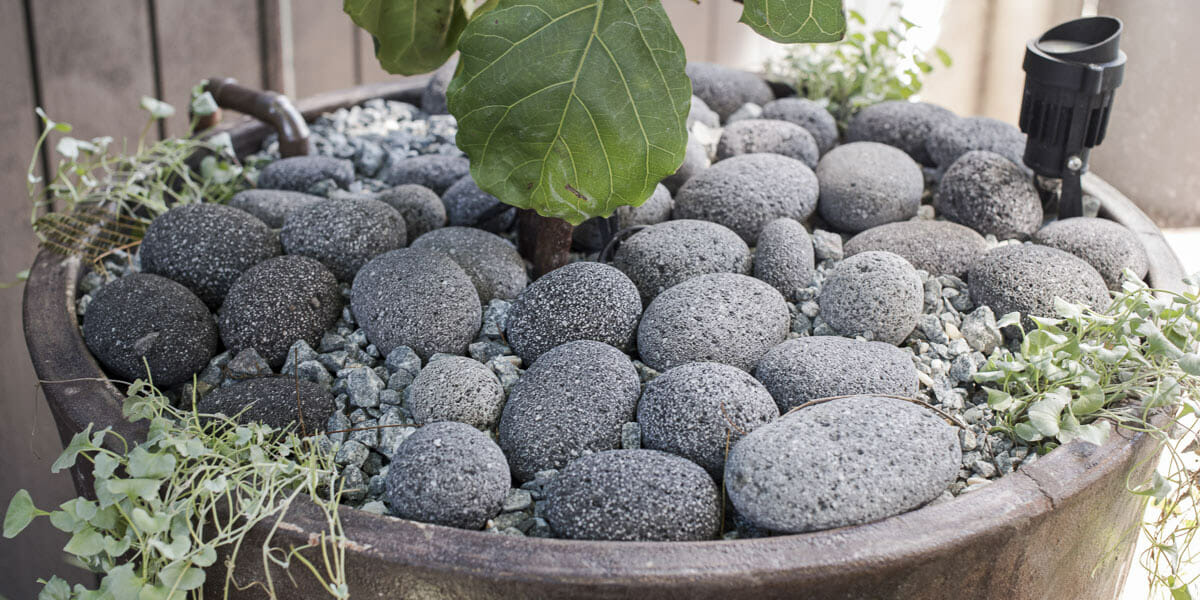 Volcanic Earth Pebbles