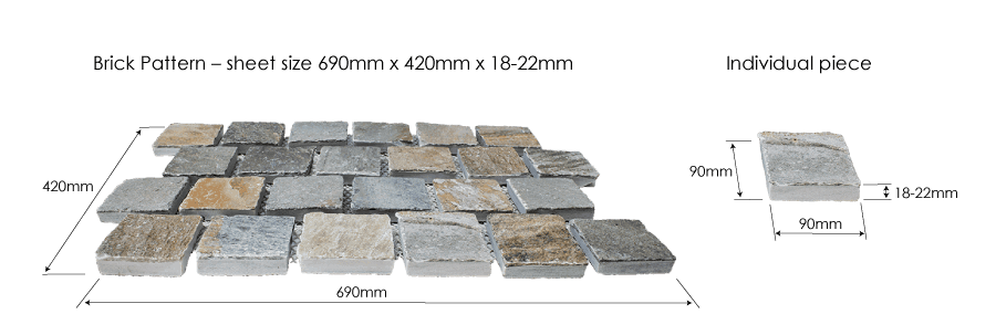 BONZA QUARTZ COBBLESTONES