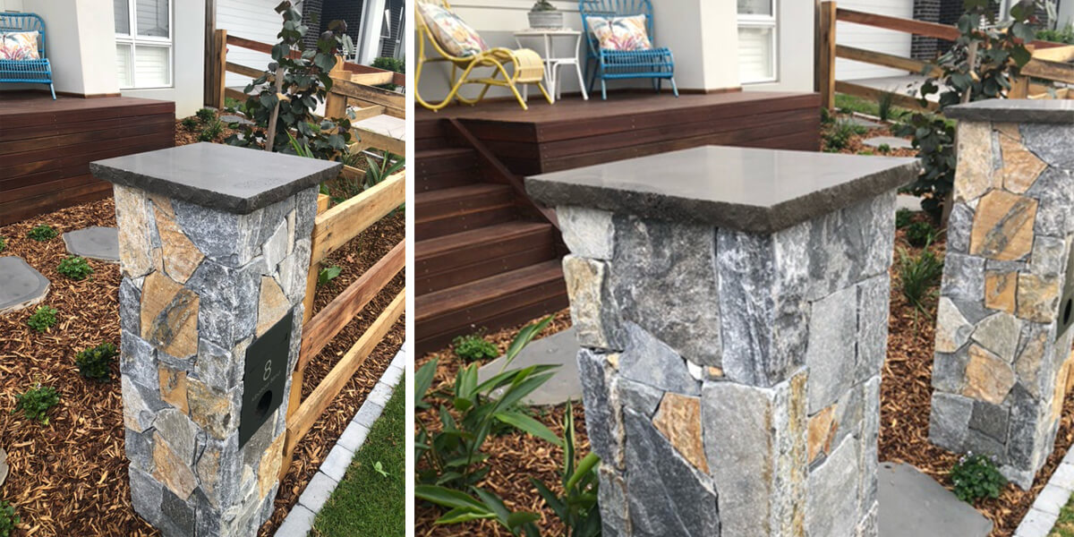 Bellport Bluestone Pier Caps