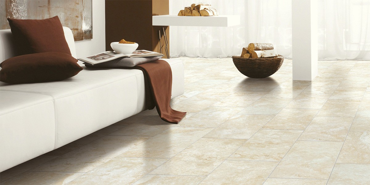 Ivory Travertine Porcelain Tiles