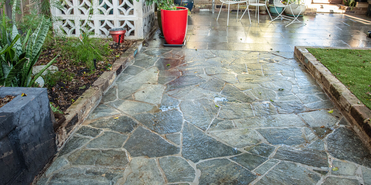 Pazzo Quartz Crazy paving