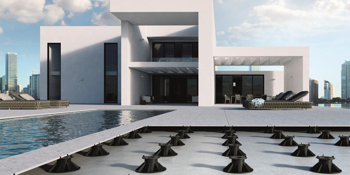 ADJUSTABLE + SELF LEVELLING PEDESTALS