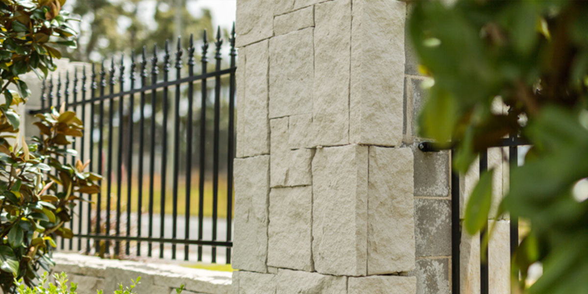 crude sandstone wall cladding